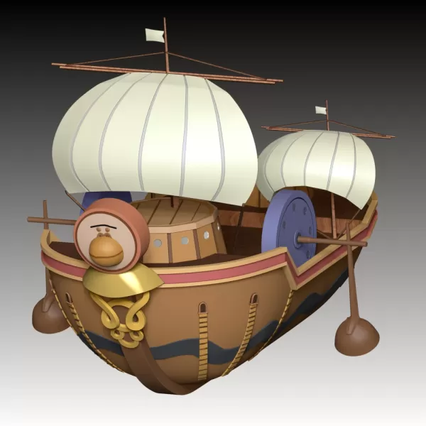 Utan Sonar - One Piece - Model preview 2