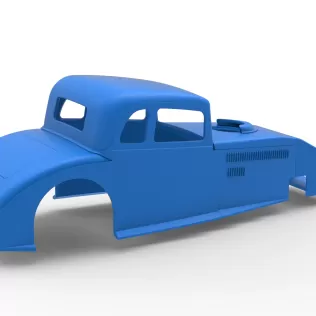 Shell of Canadian vintage modified stock car Scale 1:25 - Model thumbnail 12