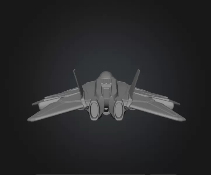 Fighter Jet - Model preview 3