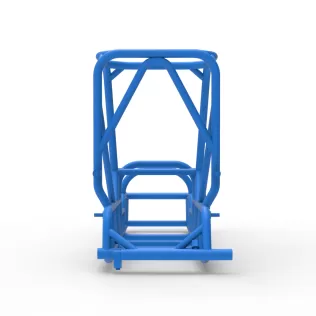 Frame of Dirt Silver Crown Champ car Version 2 Scale 1:25 - Model thumbnail 11