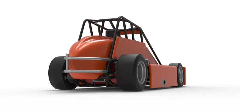 Experimental Pavement Silver Crown Car Scale 1:25 - Model preview 19