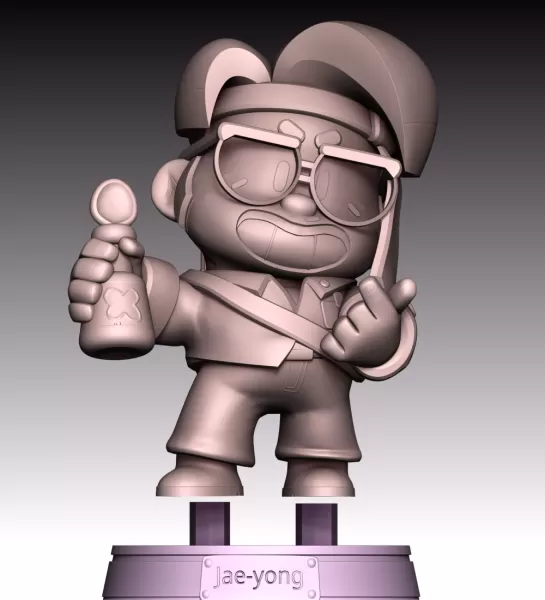 Jae-yong - Brawl Stars - Model preview 10