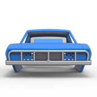 Shell of Vintage Semi-Late Model Stock Car Scale 1:25 - Model thumbnail 5