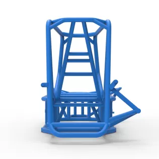 Frame of Silver Crown Car Version 2 Scale 1:25 - Model thumbnail 11