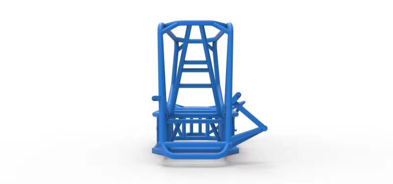 Frame of Silver Crown Car Version 2 Scale 1:25 - Model preview 11