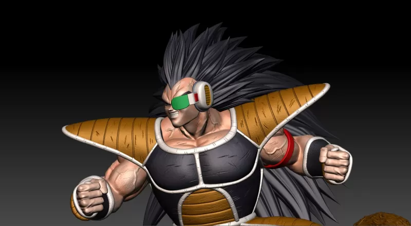 Raditz - Model preview 14