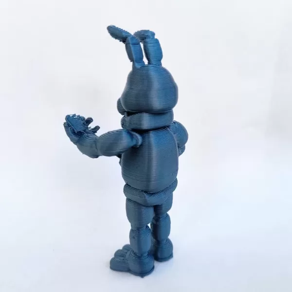 Bonnie – Guitar Pose (FNAF Fan Art STL) - Model preview 5