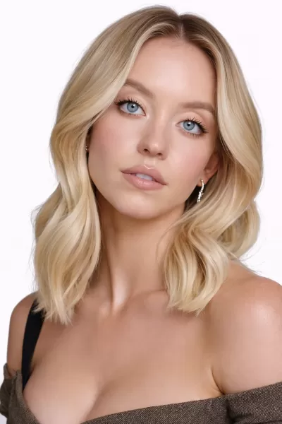 Sydney Sweeney 3D Bust - Model preview 1