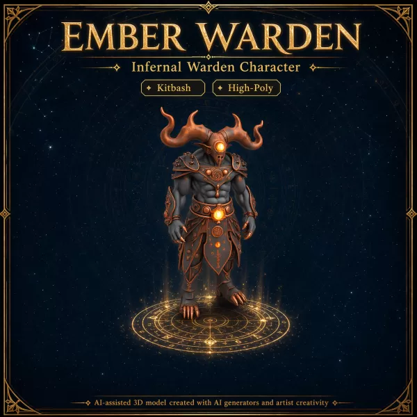 Divine Realm Mythic Character Collection - Model preview 8