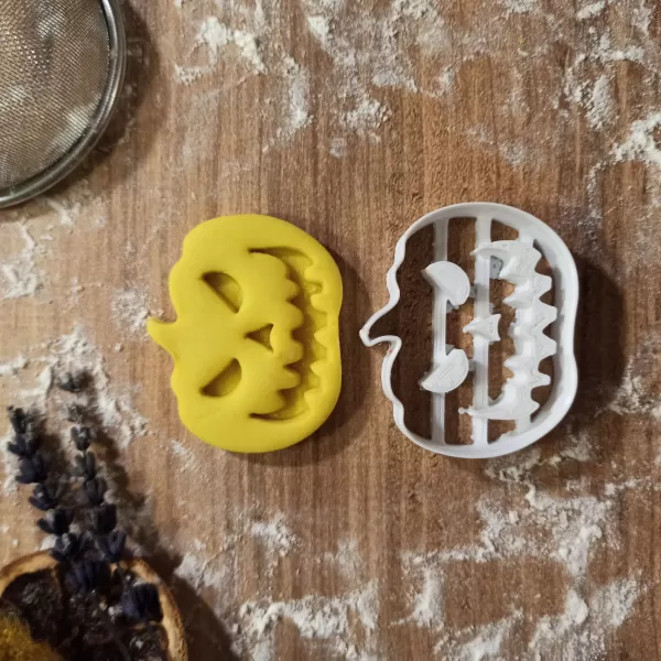 Halloween Pumpkin Cookie Cutter, Halloween Surprise & Gift - Model preview 3