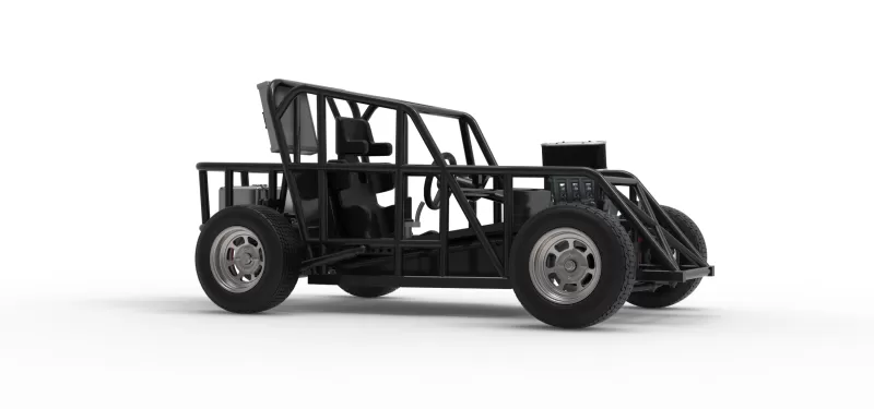 Mod Lite race car Base Scale 1:25 - Model preview 25