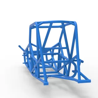 Frame for Sprint car Version 2 Scale 1:25 - Model thumbnail 10