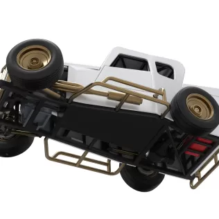 Dwarf car while turning Version 2 Scale 1:25 - Model thumbnail 3