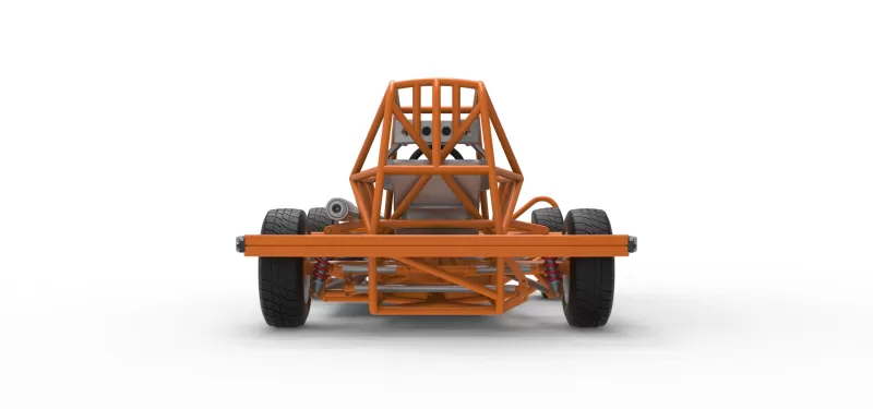 BriSCA Formula 2 Stock Car Base Scale 1:25 - Model preview 16