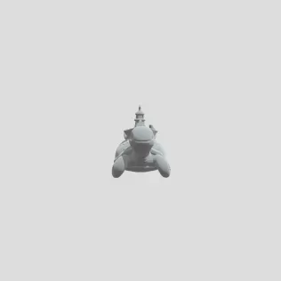 Castle on a Turtle - Model thumbnail 2