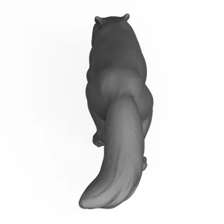 Fox Hunting Pose - Model thumbnail 4