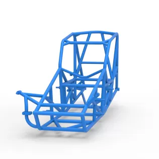 Frame for Sprint car Version 2 Scale 1:25 - Model thumbnail 4