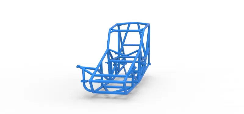 Frame for Sprint car Version 2 Scale 1:25 - Model preview 4