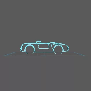 Porsche - 550 Spyder Wall Art