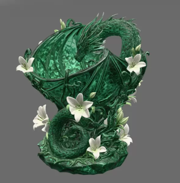 Celestial Star Tree Organizer STL File for 3D Print - Model preview 7