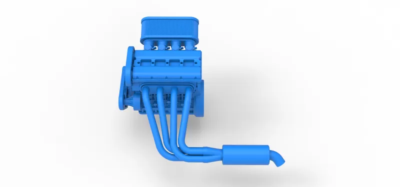 Engine of New Zealand Minisprint Scale 1:25 - Model preview 9