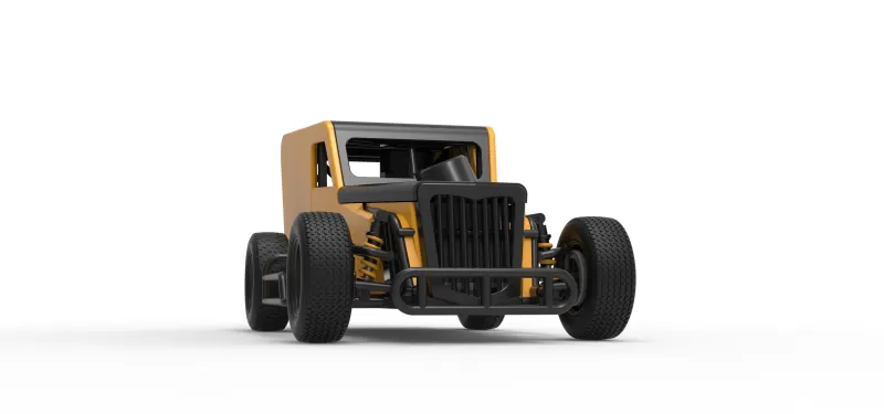 Dwarf car Scale 1:25 - Model preview 27
