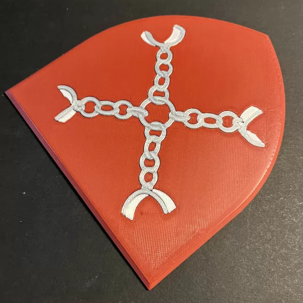 Game of Thrones Sigil of House Umber Coaster - Model preview 4