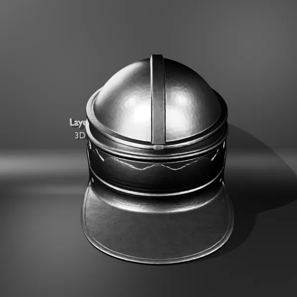 Roman Legionary Helmet - Model preview 4