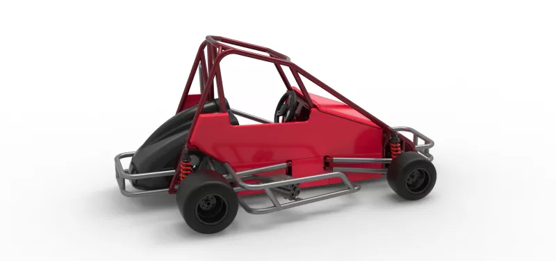 Quarter Midget Scale 1:16 - Model preview 20