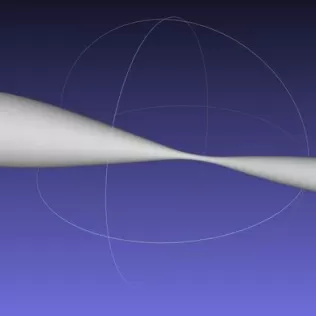 Large Analemma Sundial Gnomon
