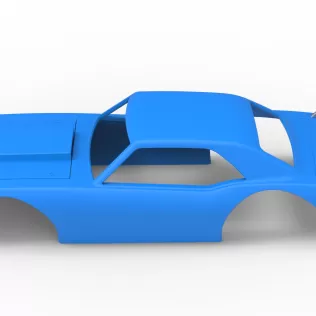 Shell of Vintage Semi-Late Model Stock Car Scale 1:25 - Model thumbnail 8