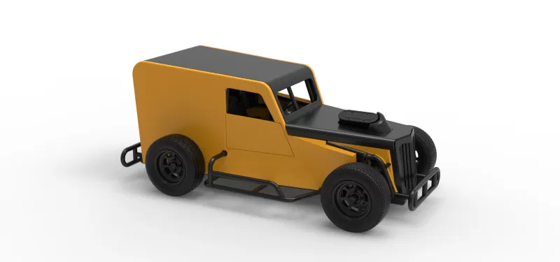 Dwarf car Scale 1:25 - Model preview 24