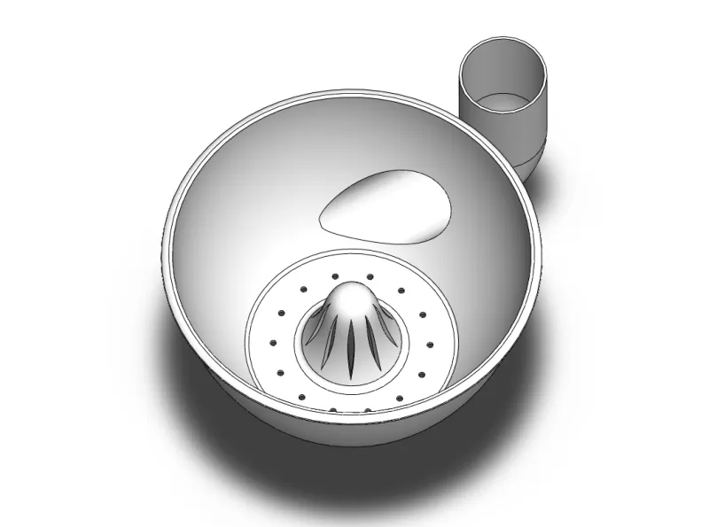 trendy smart washing bowl - Model preview 2