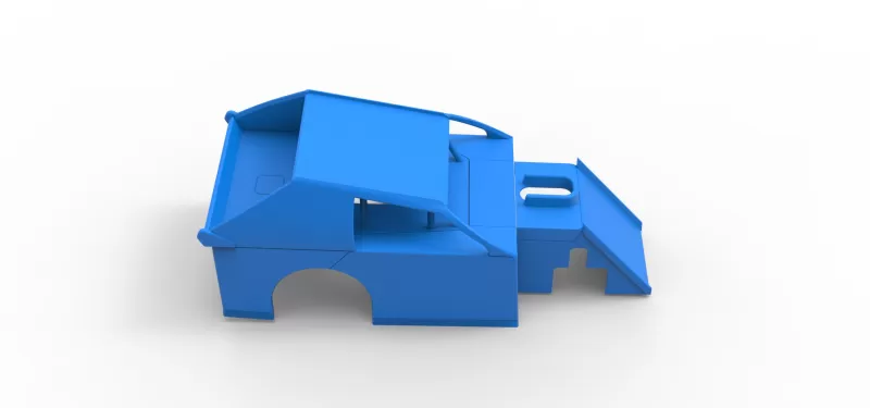 Shell of Mod Lite Race car Scale 1:25 - Model preview 16