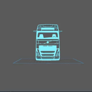 Truck - Volvo FH16 Wall Art