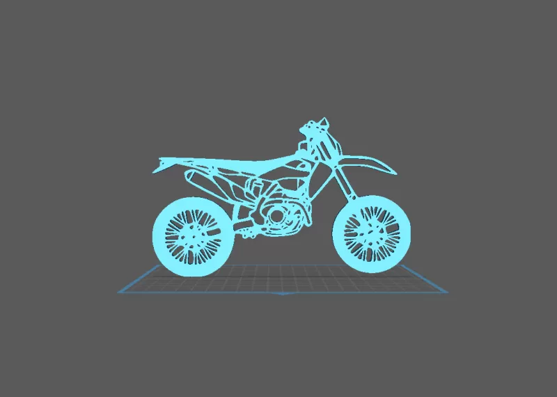 Husqvarna - FE Wall Art - Model preview 2