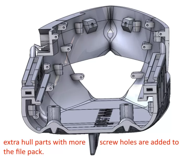 Bourbon – Horizon Arctic Ocean Going Tugs 1m model - Model preview 20