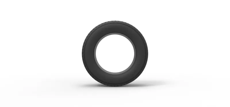 Race tire 7 Scale 1:25 - Model preview 5