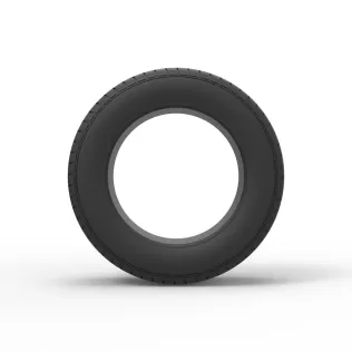 Race tire 7 Scale 1:25 - Model thumbnail 5