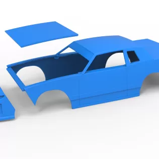 Shell of IMCA Stock car Scale 1:25 - Model thumbnail 14