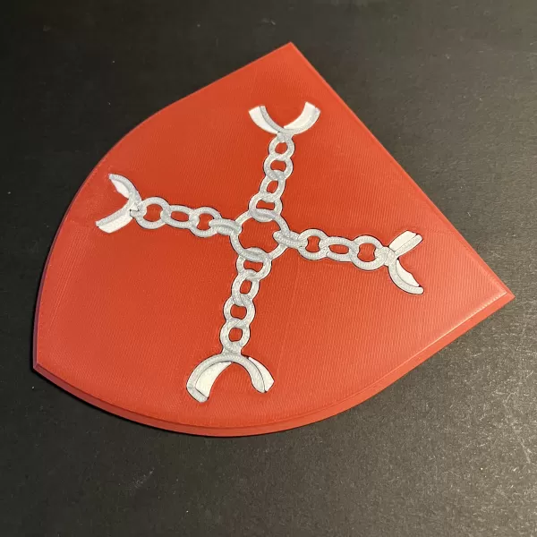 Game of Thrones Sigil of House Umber Coaster - Model preview 2