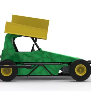 BriSCA Micro Formula 2 Stock Car Scale 1:16 - Model thumbnail 21
