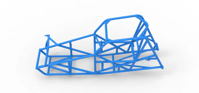Frame for Sprint car Version 2 Scale 1:25 - Model preview 7