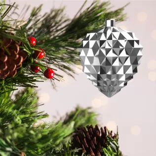 6 pcs. Christmas Ornaments, Mini Bundle Tree Decoration - Model thumbnail 7