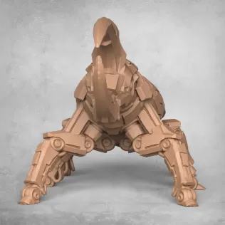 Stag Beetle Robot - Model thumbnail 3