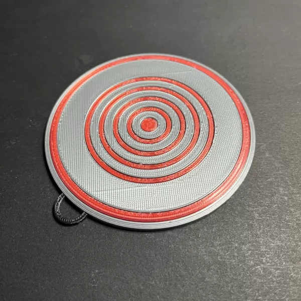 1982 Tron Disc Christmas Tree Ornament - Model preview 9