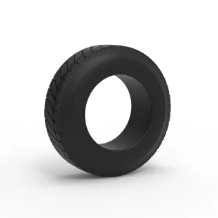 Vintage dirt tire Version 3 Scale 1:25