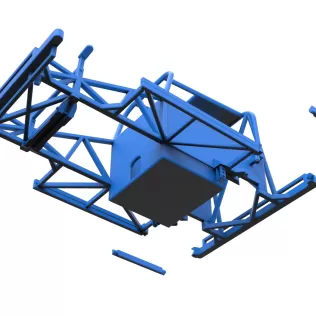 Frame of New Zealand Ministock car Scale 1:25 - Model thumbnail 14
