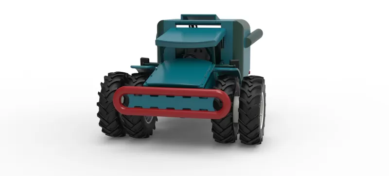 Racing Combine Harvester Version 2 Scale 1:25 - Model preview 5