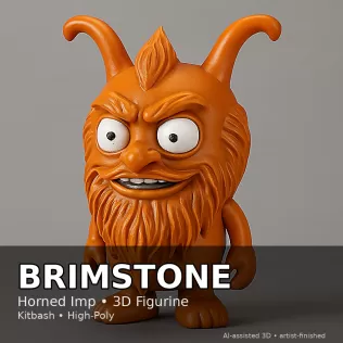 Earfolk Buddies — Whimsical Big-Ears Character Collection (10 Mo - Model thumbnail 4